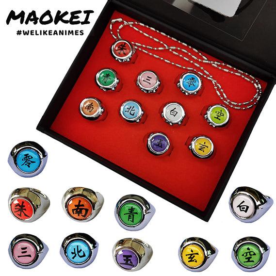 Akatsuki Members Rings