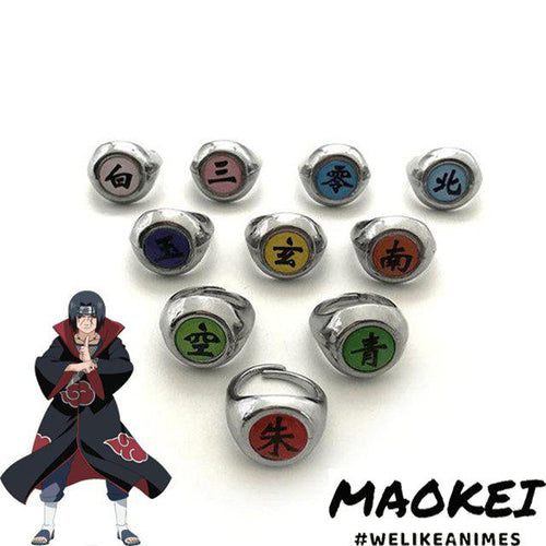Akatsuki Members Rings